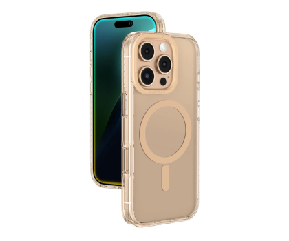 Etui do telefonów AmazingThing Titan Pro Mag Case z iPhone 16 Pro różowe złoto